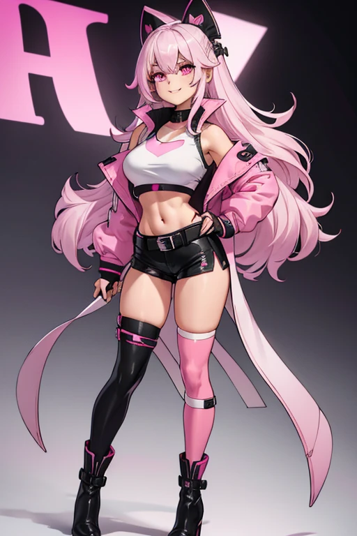 extremely long hair perfect anatomy 2 girls tall curvy ((muscular)),busty, punk clothes, muscular Thicc body