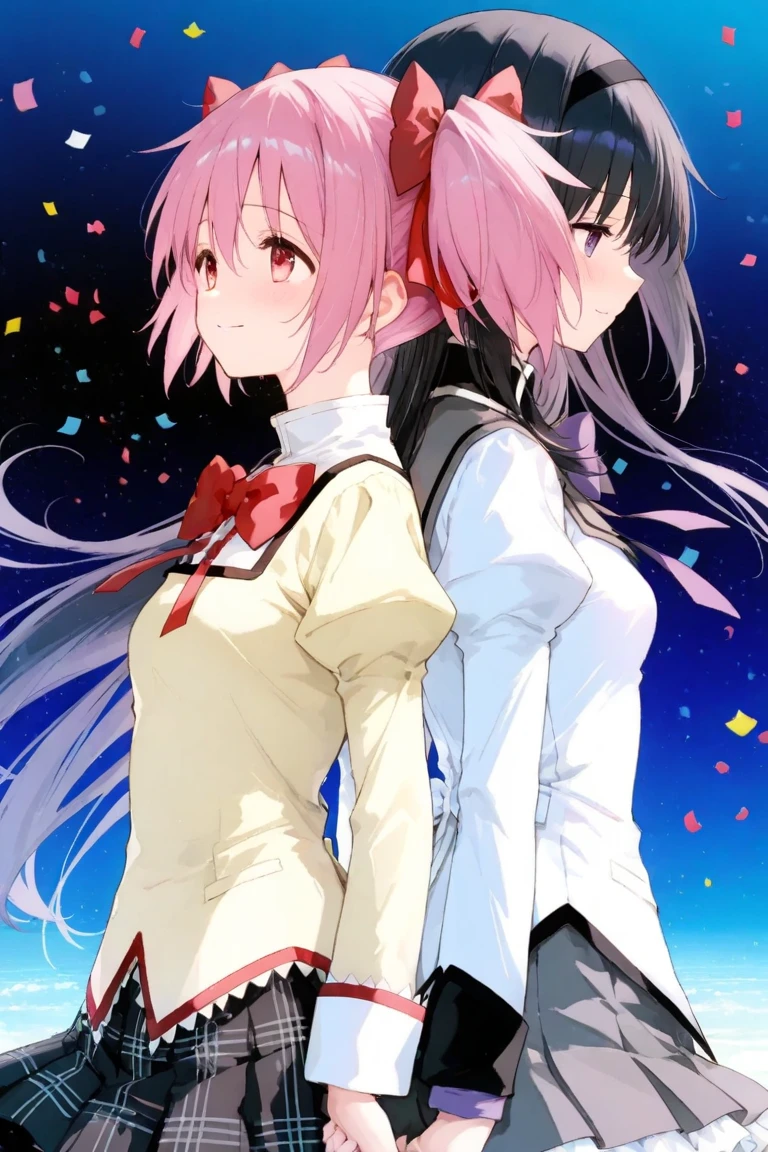 Homura Akemi,kaname_madoka