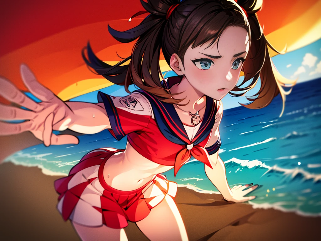beachside,mai shiranui,swimming uniform --auto