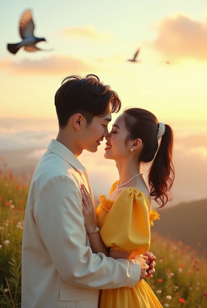 Cute Aesthetc couple kpop suitable for music background
