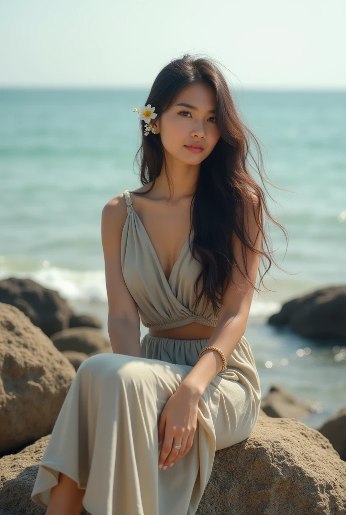 8K, best quality, very detailed:1.37), Eliana, ((18 years)), beautiful asian girl, (sahara desert), ((flat desert view)), (((motorway))), ((cactus)), (sand surface), (desert sand), ((Evening Light)), (Beautiful Luxury Floral Yellow Sundress), ((Luxurious yellow floral color dress)), High-resolution images capture extremely detailed realism., highlighting Eliana's determined expression, piercing eyes, And a confident attitude, Adds authenticity and meaning to images.. This visually striKing representation showcases Eliana's strength and dedication as a Beauty, cute Knees, cactus, beautiful smile 1:2, ((detailed face)), ((perfect body)), ((detailed hair)), ((detailed dress)), K, stylish pose, (Big ice cube in bacKground),
