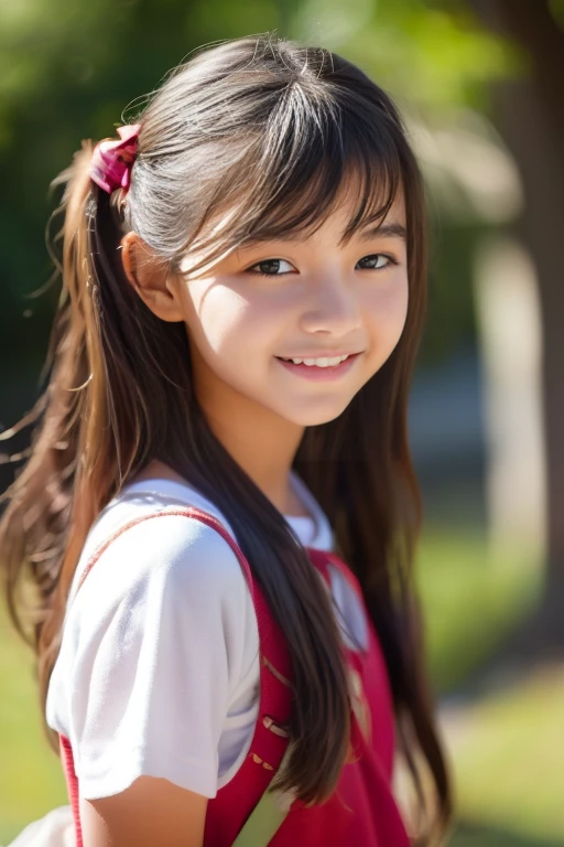 ((( Two Middle School Girls Transcendental Cute)))、smile、Simple、( Japanese)