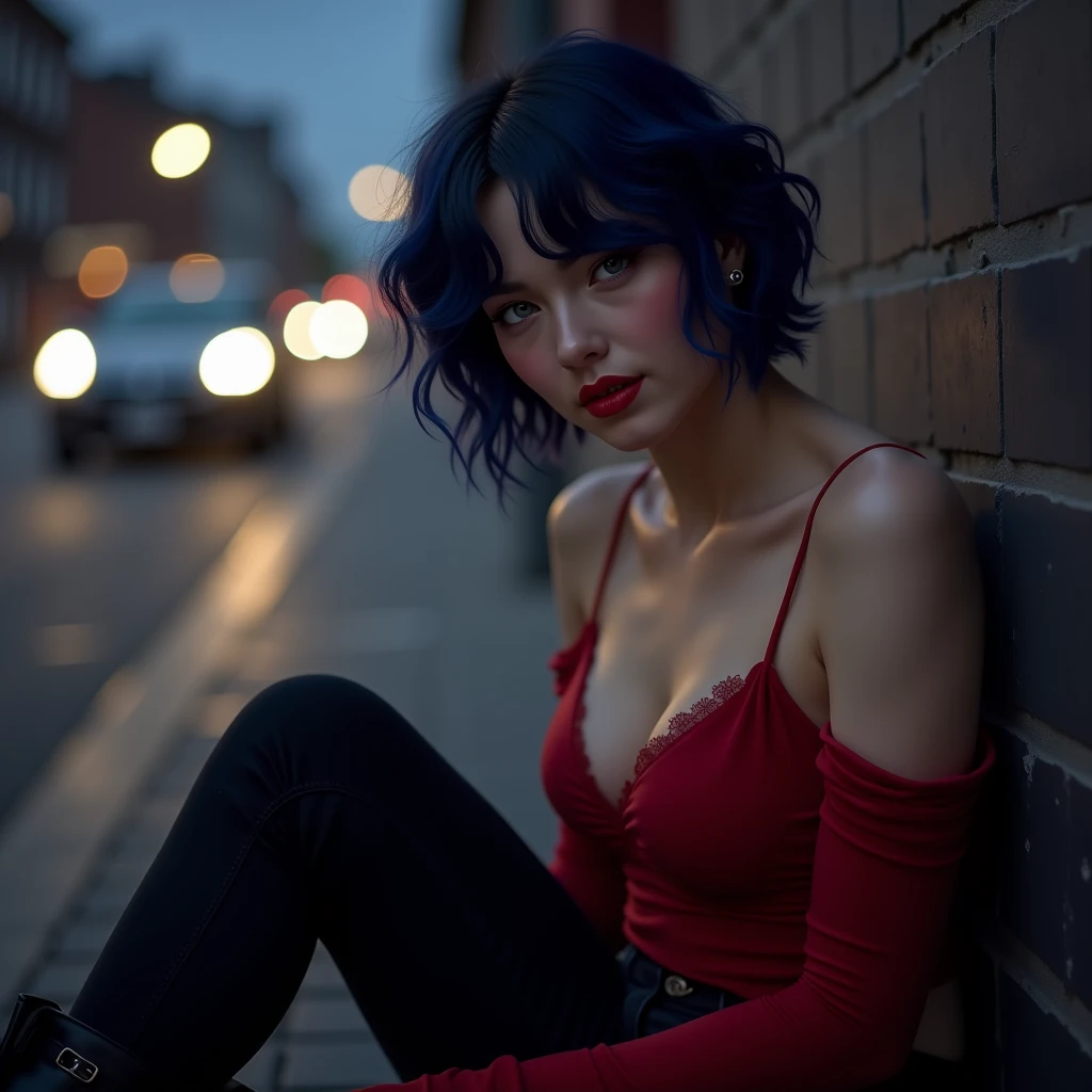 There is a woman who is sitting with a cigarette in her mouth, Anna Nikonova aka Newmilky, Dasha Taran, Yelena Belova, with cigarette, Style of Julia Razumova, Julia Gorokhova, Aleksandra Waliszewska, Angelina Stroganova, with very thin lips, Anastasia Ovchinnikova