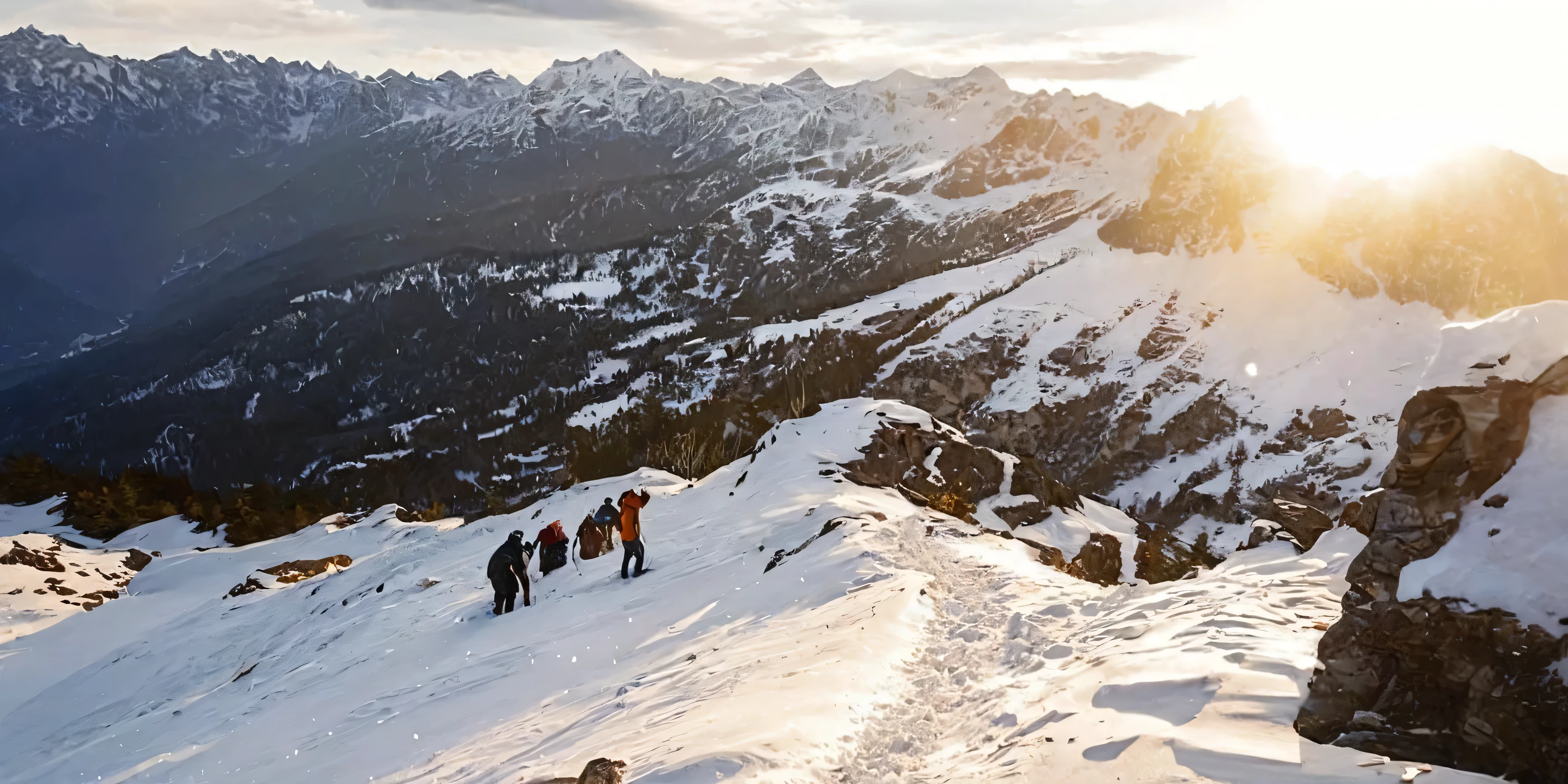 recreate image , add snowfall