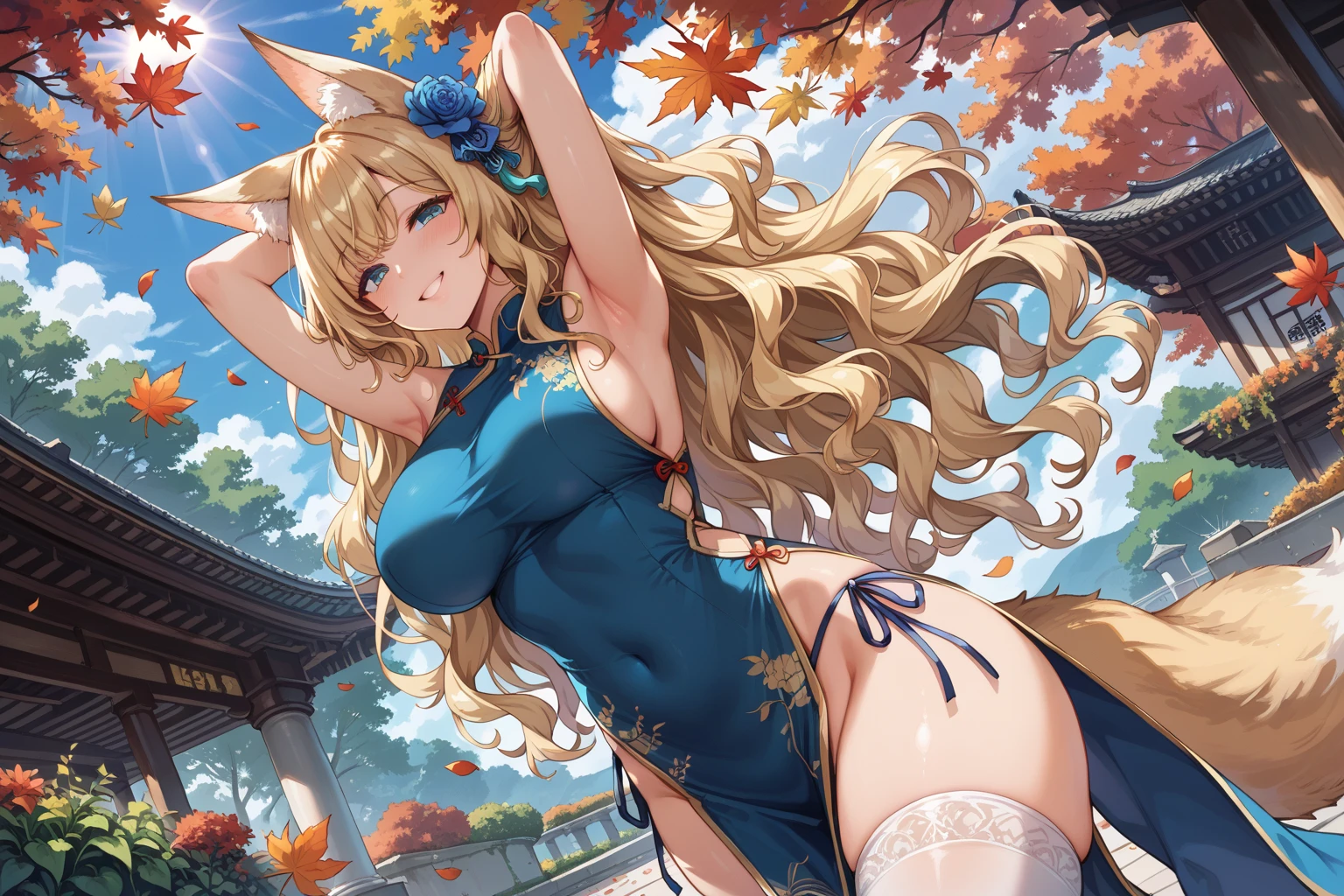 In this ultra-detailed CG art, Cute kitten surrounded by flowing roses, best quality, high resolution, intricate details, fantasy, adorable animal,Seductive pose,Cock your ass,cleavage,,underwear,bikini,sling背心,sling,Show off your figure,A thousand flavors,Beautiful and moving,transparent clothes,sexy,uterus,