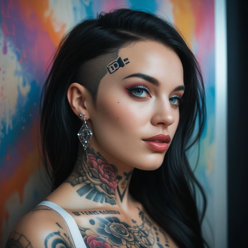 Chola chicana tattoo design