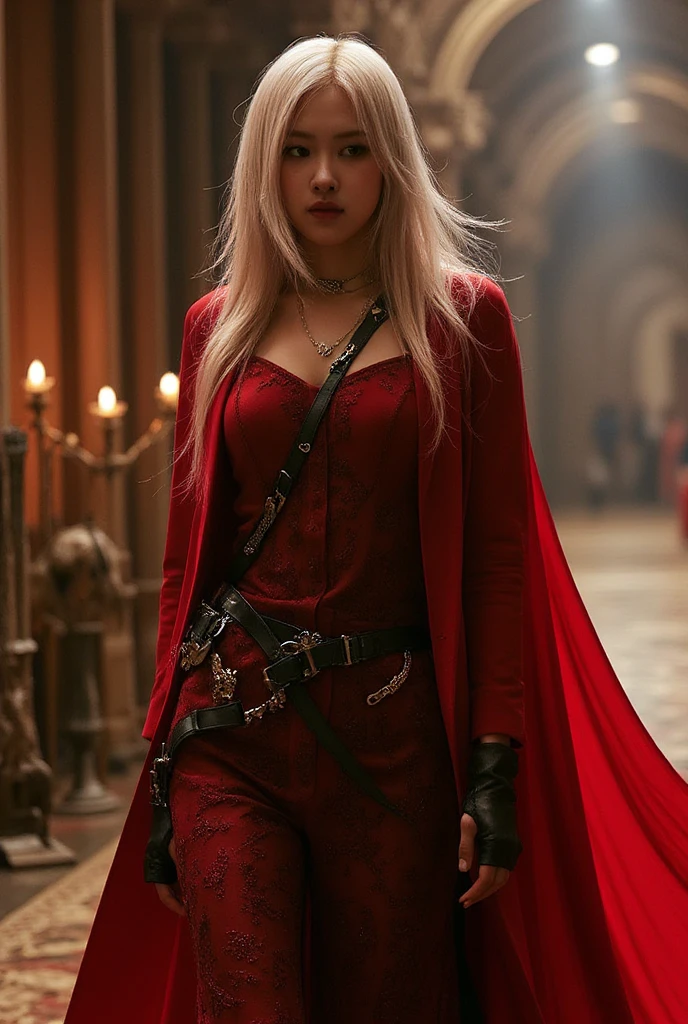 (damsel in distress)(multiple subjects, extreme complexity)(subject 1: a young woman ,Uma Thurman age 18, torn red miniskirt, red fishnet top (damaged), red fishnet thigh high stockings (damaged), blonde hair twin pigtails with red high lights, red cloak, carrying a rave glowstick, glow stick necklace) running terrified through a dark haunted forest, cinematic lighting, dramatic scene, detailed facial features, beautiful eyes, photorealistic, dark fantasy, (best quality,8k,highres,masterpiece:1.2),ultra-detailed,(realistic,photorealistic,photo-realistic:1.37),dramatic lighting,moody atmosphere,detailed textures,haunting,cinematic
