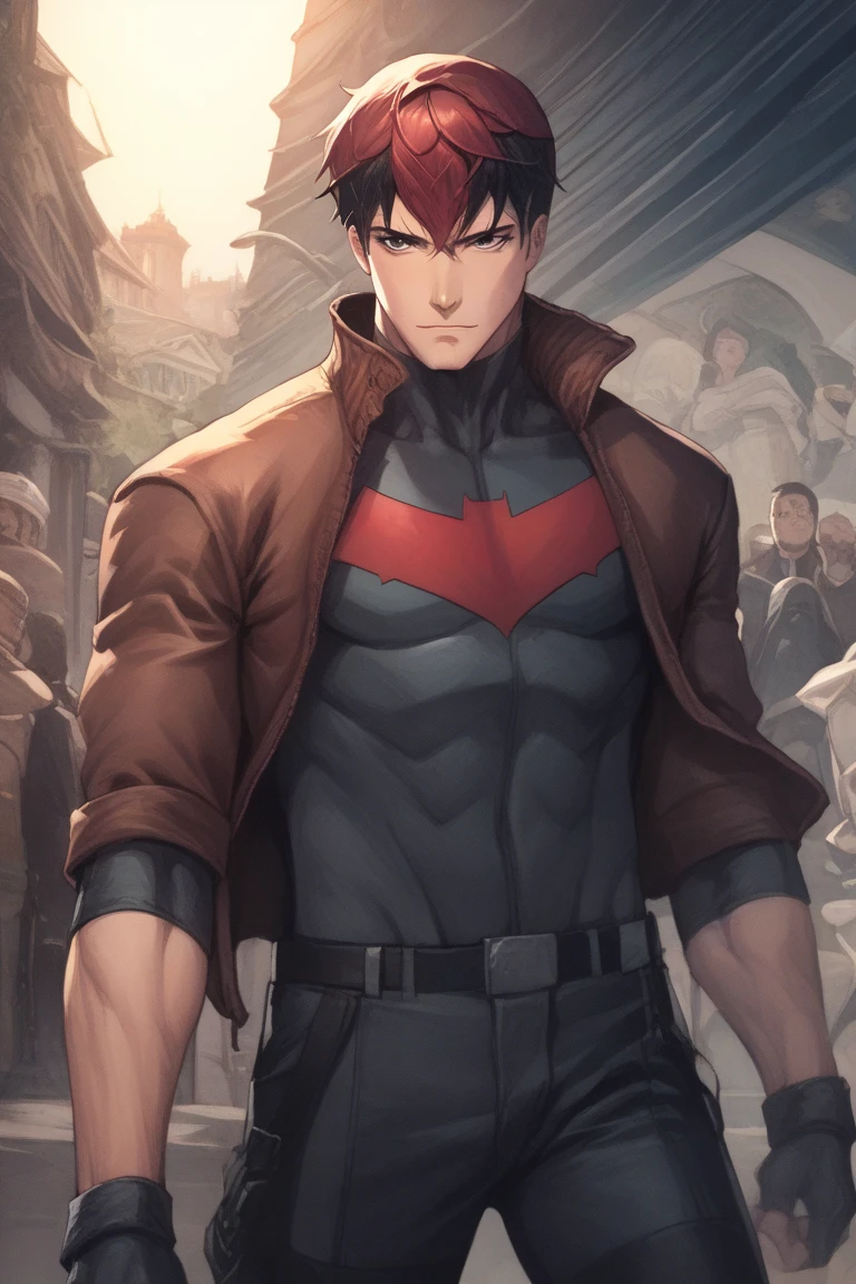 Combine Jason Todd and heero yuy and Baki hanma and Yusuke Urameshi and Souichiro Nagi into one 