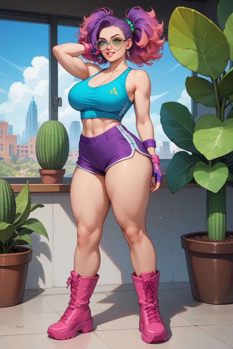 Miss Circle / Fundamental Paper Education Very Very Big tits hot big  wearing a black swimsuit 