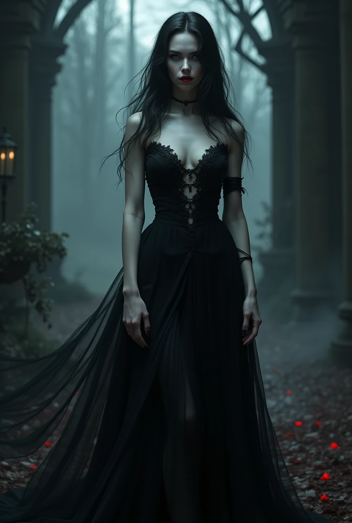 Irene from Red Velvet in a vampire costume