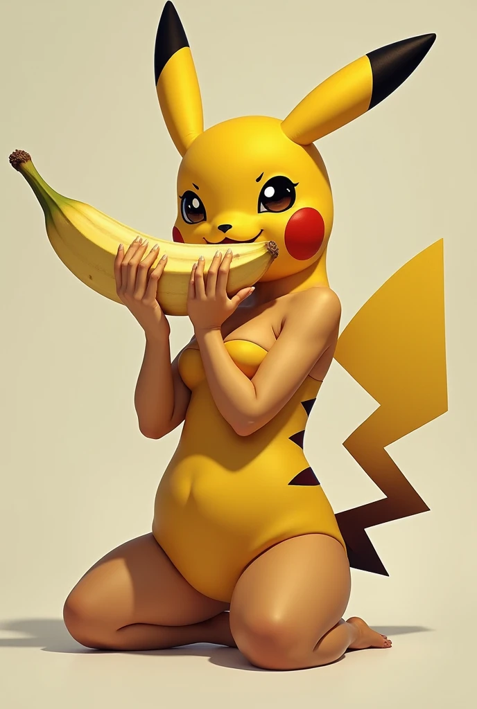 Oil Painting. Beautiful, slender Cave woman wearing a Pikachu cap, tiger bikini <lora:r3mbr4ndt_001-step00010000:0.8> r3mbr4ndt