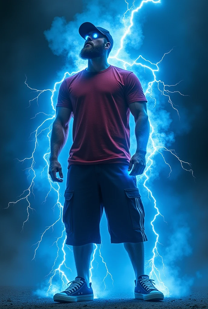guttonerdvision6, a streaked photo of god as zeus in olymp, (flosch62 with glasses), ((full body)), (shoots lightning from the hands), floating in the air, powerful, normal eyes, trend in ArtStation, trend in CGSociety, Intricate, High Detail, sharp focus, dramatic art, photorealistic by Midjourney and Greg Rutkowski