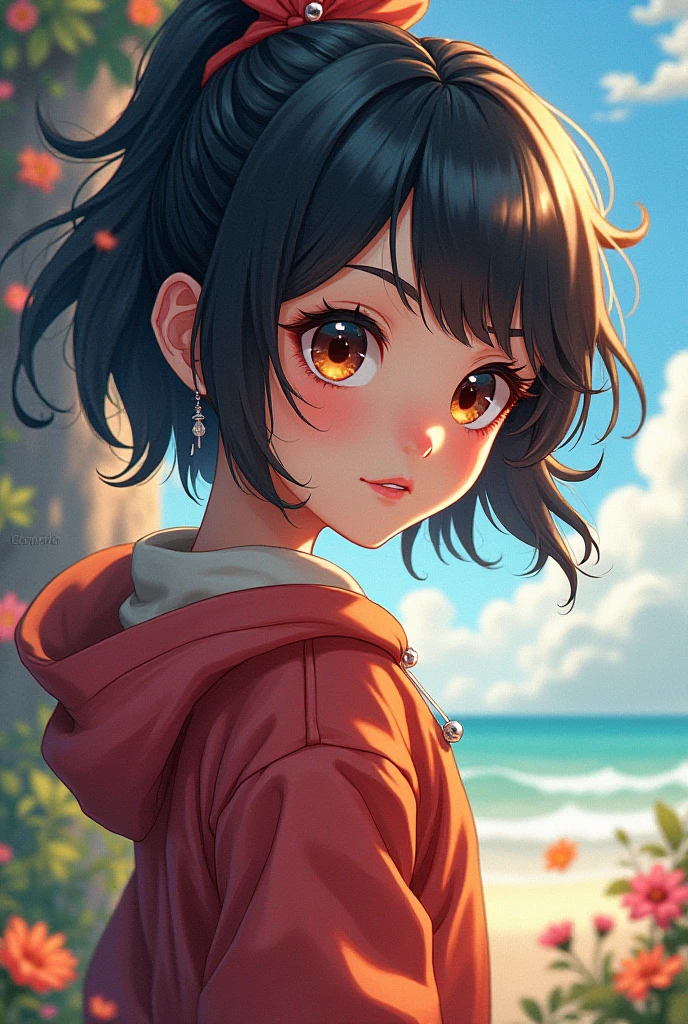rave girl,(((1girl))),((extremely cute and beautiful black hair girl)),

(large breasts:1.4),(((short black messy hair,black hair))),(((pink_eyes:1.3))),intricate eyes,beautiful detailed eyes,symmetrical eyes,big eyes:1.3,((heart shaped pupils)),((fat)),(((lustrous skin:1.5,bright skin: 1.5,skin tanned,shiny skin,very shiny skin,shiny body,plastic glitter skin,exaggerated shiny skin,illuminated skin,wet legs))),detailed body,(detailed face),

cute,slutty,seductive,??????,(((nsfw))),

zettai ryouiki,revealing clothing,show skin,((black leotard, pink cropped hoodie, pink thigh high socks,)),((wet clothes,intricate outfit,intricate clothes)),

(dynamic pose:1.0),embarrassed,(centered,scale to fit dimensions,Rule of thirds),

outdoor,((beach rave party)),scenery:1.25,((intricate scenery)),((beach rave party background)),beach rave party atmosphere,Summer beach party,sand,beach party behind,harmonized orange sunset adding to the atmosphere of a summer beach party,beach party atmosphere,Boom festival,European rave,Cytorance festival,time golden,Ozora festival,sea,horizon,palm,palm trees,Christmas lights,

(Glossy rave ornaments),highres,sharp focus,(ultra detailed,extremely detailed),(photorealistic artwork:1.37),(extremely detailed CG unity 8k wallpaper),(((vibrant colors,vibrant theme))),(intricate),(masterpiece),(best quality),artistic photography,(photography taken by sldr),(intricate background),perfect rendered face,perfect face details,realistic face,photo realistic,((intricate detail)),(((realism))),
