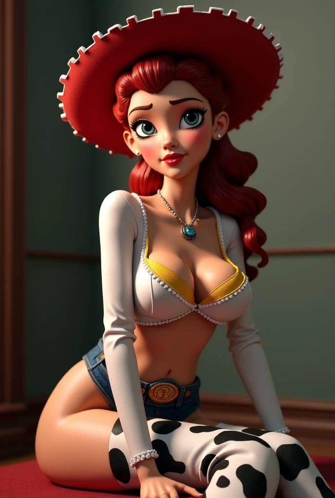 Obra-prima, de melhor qualidade, mulher tatuada, cabelos vermelhos e curtos, olhos castanhos, altura baixa, pele clara, roupas pretas, maquiagem leve, rosto levemente arredondado, no parque com sua filha