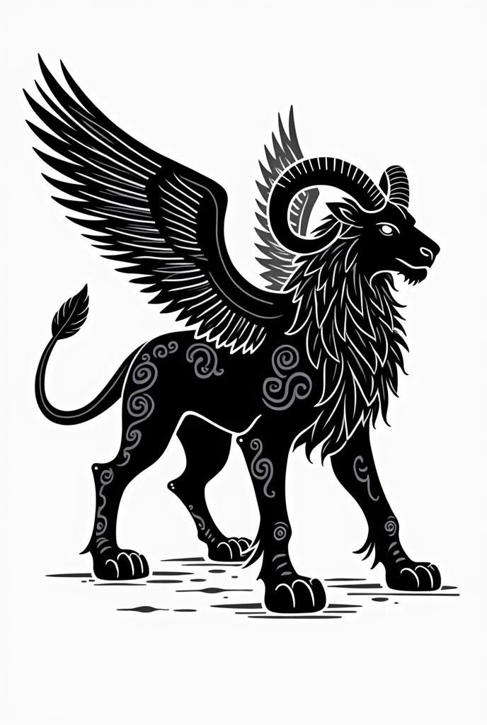 wadang,logo, mythical beasts, Ancient Chinese totems,,wadang<lora:wadang:1.5>