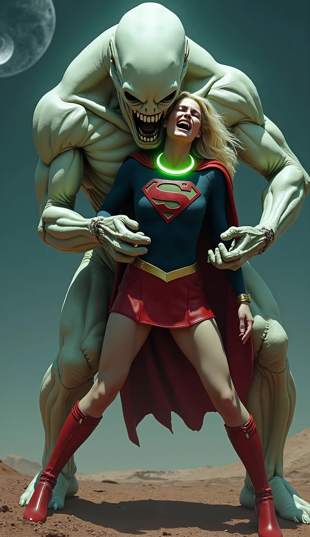 masterpiece, full color, high detailed images, high detailed faces, perfect faces, perfect skin, perfect hairm perfect eyes, perfect mouth, desenho estilo foto realista de um Vampiro Nosferatu hipnotizando duas s de 7 anos de idade, touching the girl's pubis over her school shorts, meninaade no lado esquerdo, cabelos ruivos, plaits, olhos vazios, pupilas para cima, excitada, usando camiseta escolar branca, puxando o short escolar, Marking the vagina in a park at night, Tinta, linhas de tinta muito finas, Desenhado no estilo de Mark Arian, inspirado por Earl Norem, inspirado por Gary Frank, Arte de linha intensa, contornos de tinta, pencil and ink, detalhado, tinta extremamente fina, lineart, no estilo dos quadrinhos de heavy metal, estilo realista