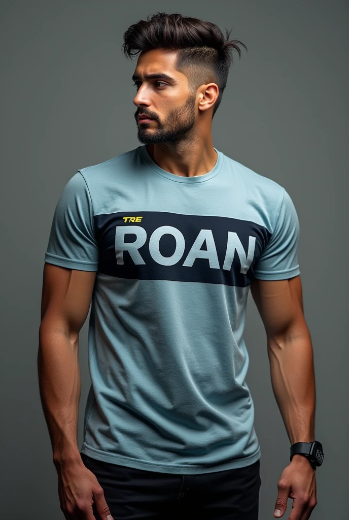 a very handsome man as if he came out of a men's shower gel advertisement, book cover boy(wondering), t-shirt, active, he is in Right side view. on the serene beach normally sunset view, ultra wide angle
, crowded