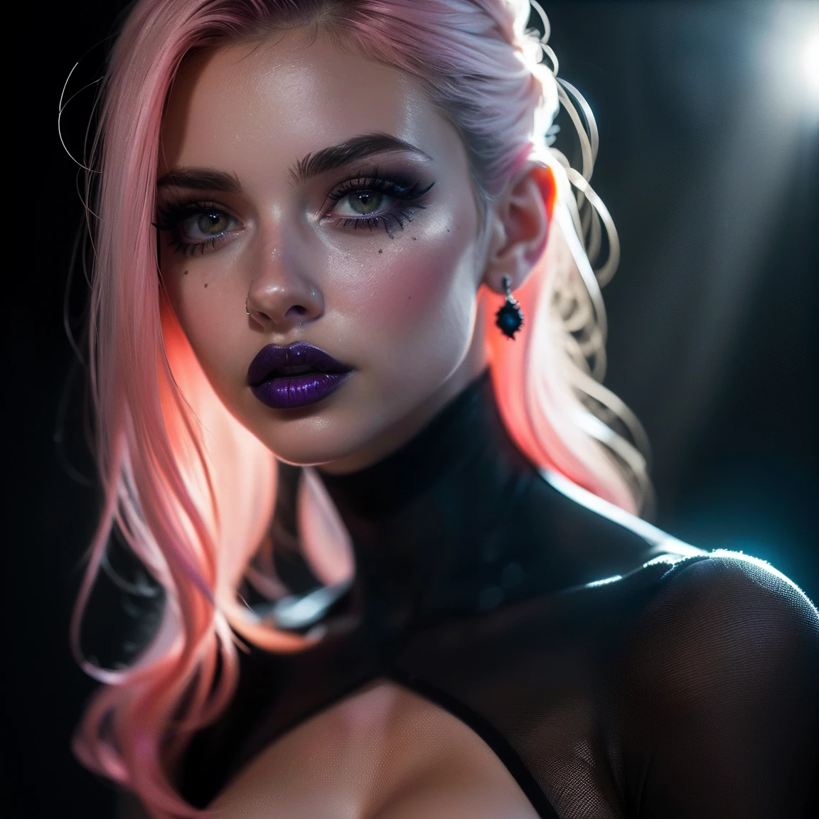 ((best quality)), ((masterpiece)), (detailed), perfect face, 1girl, shemale, latex, NSFW, Dildo riding, latex, latex dress, latex shiny, very sexy outfit, wearing latex, with tattoos, seductively