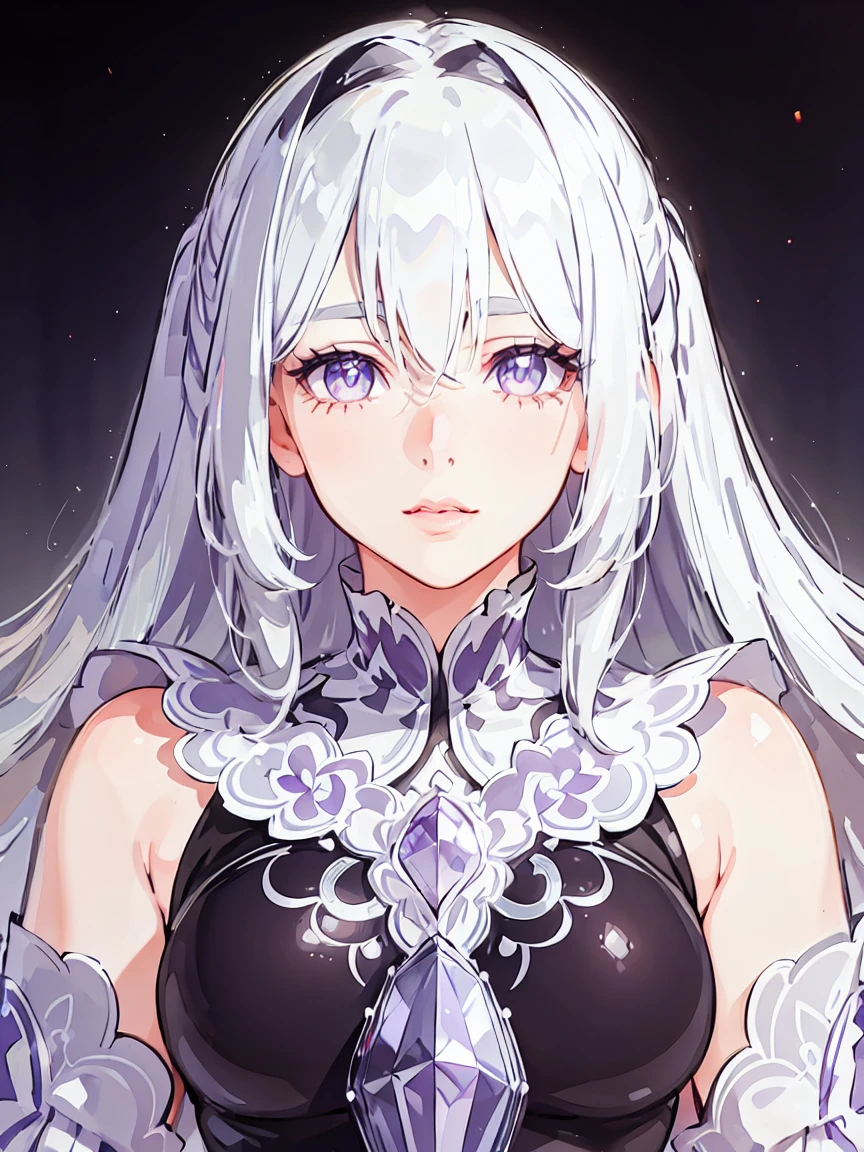 1girl, silver white hair, violet iris and light blue pupil, curvilinear body, wearing a long dress on a house, full body, photorealistic, detailed face, extremely detailed, high resolution, masterpiece, beautiful detailed eyes, beautiful detailed lips, long eyelashes, sunset, warm lighting, vibrant colors.