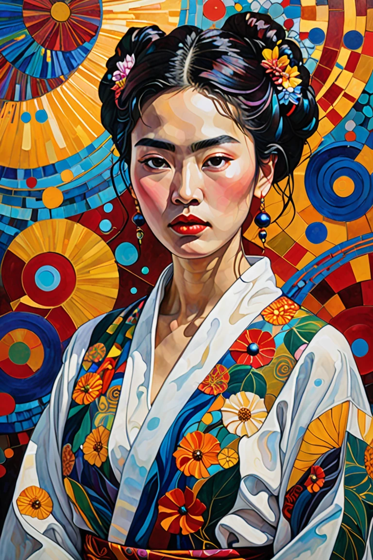 japanese style art by casey weldon and martine johana, rich colors, intricate, elegant, highly detailed, centered, digital painting, artstation, concept art, smooth, sharp focus, illustration