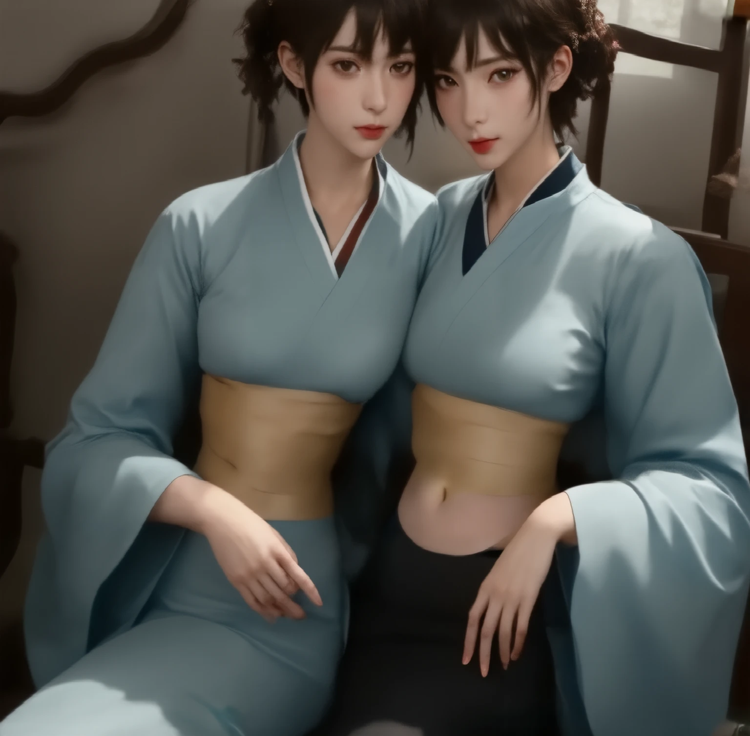 1girl!!!, short bob hair, black hair, small breasts!!, blue eyes, fair skin, excited face, she nude, lots of scum on sexe!, full body, full body, Lying, medieval japanese house, very sexy body, detailed face, beautiful detailed eyes, beautiful detailed lips, extremely detailed eyes and face, long eyelashes, intricate details, highly detailed, photo realistic, 8k, best quality, masterpiece, cinematic lighting, dramatic lighting, vibrant colors, fantasy, digital art, concept art