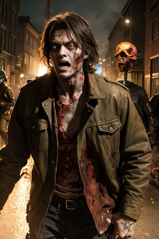 make a zombie themed image