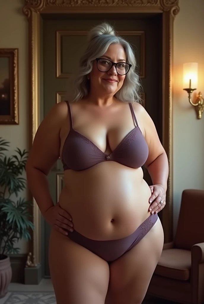 extremely detailed, high quality, realistic, photorealistic, 8k, masterpiece, full body, glowing skin, beautiful face, mature woman, open legs, over 50 short blonde hair, lot of freckle on her whole body, freckle everywhere, glasses, extreme obese, red lacy micro tiny lingerie, lying on bed, extreme huge belly, bellyrolls, huge thighs, sweaty, cellulite, ssbbw, ussbbw, extreme cellulite, cream on body, stretchmarks