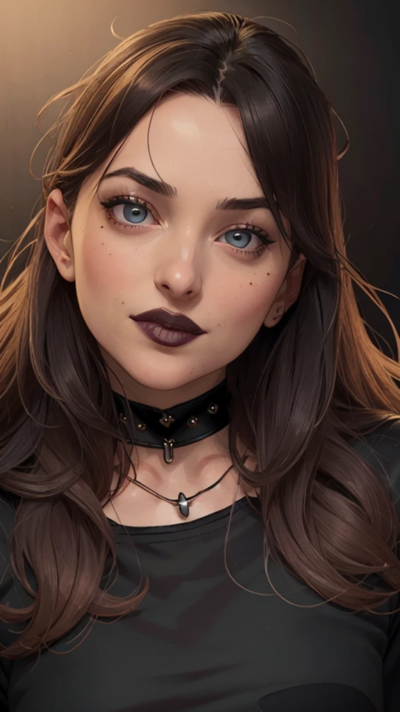  Close-up of a woman in a black blouse and a black bra ,  Charlie Bowater art style , estilo Charlie Bowater, vampire portrait, arte do personagem Charlie Bowater, Alena Aenami and Artgerm, Neoartcore e Charlie Bowater,  Charlie Bowater rich and deep colors , lazy art style,  Artgerm and Tom Bagshawum close up of a woman with long black hair and a necklace , amoranto, Bela Delfina, better known as amoranto, Kailee Mandel, black hair and big eyes,  profile picture with close up , beautiful young amoranto,  pale and shiny skin ,  high quality portrait,  with long hair and piercing eyes , skin like ivory,  Sydney Hanson white skin tone mode close up portrait cartoon style GTA digital illustration of a woman in a black dress and black hair, beautiful vampire queen, beautiful female vampire queen, Gothic maiden,  beautiful gothic supermodel , female vampire bonita, gothic girl, gothic girl, Gothic maiden of the dark,  Gothic style, gothic woman, Gothic clothes, gothic clothes, vampire fashion, female vampire,  wearing a Gothic dress Close-up of a woman with long hair and a sweater ,  curly brown hair , beautiful model,  high quality portrait,  Medium Soft Light Portrait , looks like young Liv Tyler, colorful portrait, beautiful woman, curly blond hair | d & d, Beautiful portrait lighting, a beautiful young woman, very beautiful model, 50mm portrait,   Character style illustration style Completely naked breasts showing fear Small breast size Cartoon name  :  there is a woman with a black top and a choker, rossdraws portrait, wlop rossdraws, closeup character portrait,  Artgerm  portrait, detailed portrait of anime girl, rossdraws 1. 0,  Artgerm . high detail,  artwork in the style of Guweiz , extremely detailed  Artgerm ,  Artgerm  detailed