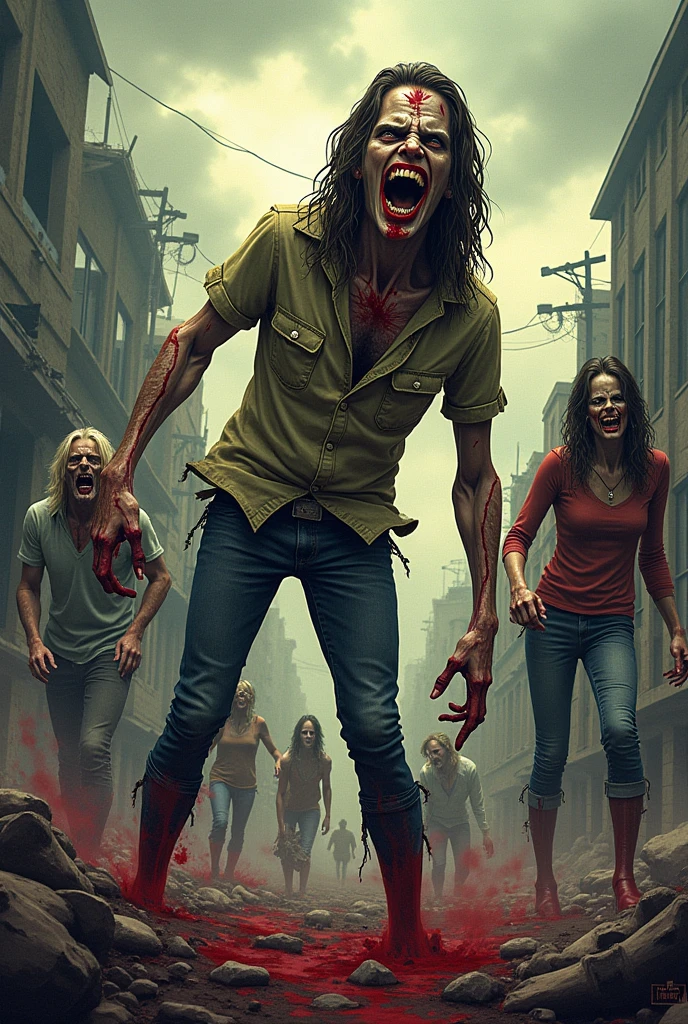 Many zombies will jump at you