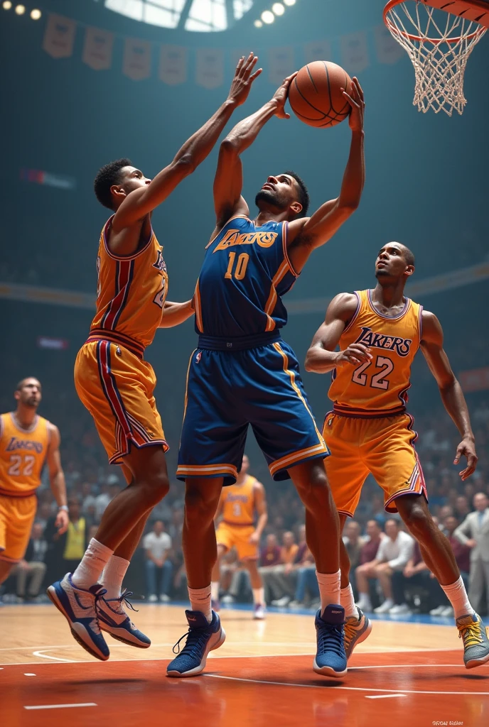 Dibuja a un chavalon haciendo un donk omniversal madre mia valla pedazo de donk mas epico🔥🏀⛹️‍♂️