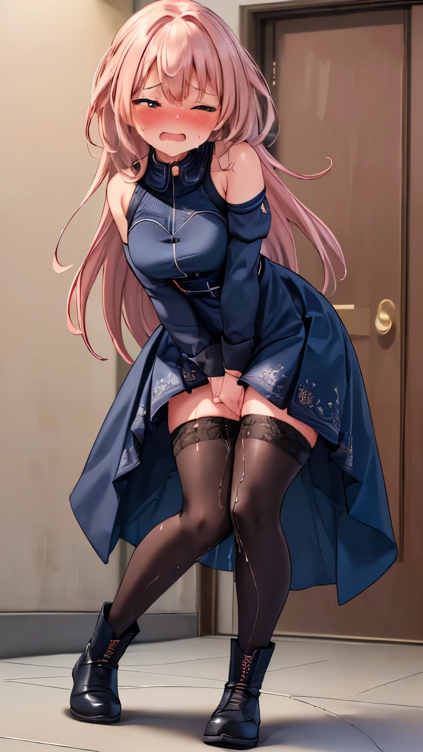 A sucubbus discovers you spying in her house, chains you to the floor while she teases you with a whip in her hands, she is very tall, with very sexy legs and a lustful gaze.
