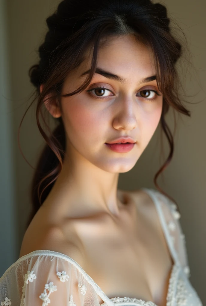foxy woman, natural skin texture, 24mm, 4k textures, soft cinematic light, adobe lightroom, photolab, hdr, intricate, elegant, highly detailed, sharp focus, ((((cinematic look)))), soothing tones, insane details, intricate details, hyperdetailed, low contrast, soft cinematic light, dim colors, exposure blend, hdr, faded