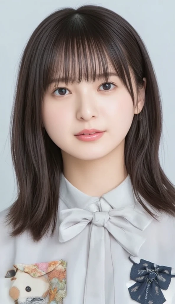  20 year old cute Japanese woman , (( Extremely Accurate Anatomy:1.0)), (photo  realistic :1.4), (hyper  realistic :1.4), (最高品質の realistic な肌の質感:1.4), (Improved quality:1.4), ( enhances the beauty of skin texture:1.1), Clean, glowing skin, mesh, thin:1.2, ( realistic :1.3),  realistic なライティング, (  Smoother Lighting  :1.05), ( improves film lighting quality :0.9), Backlight, A gentle light on the face,  ray tracing, ( bright light:1.2), 32K,  One Japanese Woman, fine grain,  detailed face , ( film grain:1.1), ( natural smile :0), ( Enhances Body Line:1.1),  high res,  Natural Look , Kind eyes, Improves hair quality, Delicate light and dark ,  clean skin,  Graceful Posture,  beautiful eyes, Sharp details,  soft light reflection,  beautiful outline,  Delicate Skin Color , Thin hair ,  natural background ,  natural pose for everyday situations, Roller Style