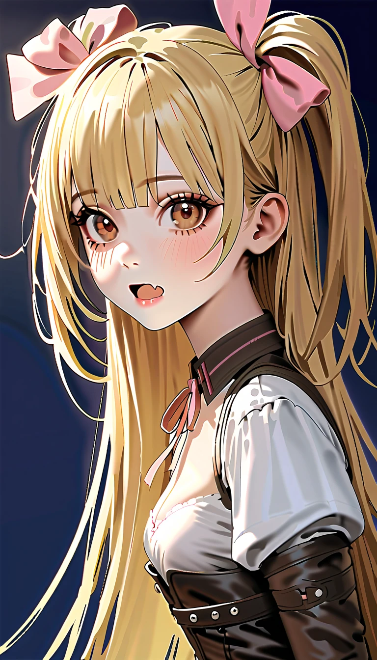 1girl in, age19, Solo, Long hair, Colossal , Looking at Viewer, blondehair, Bare shoulders, Brown eyes, jewely, a necklace, off shoulders, Sweaters, Realistic, A sexy, (Close Up on upper body),