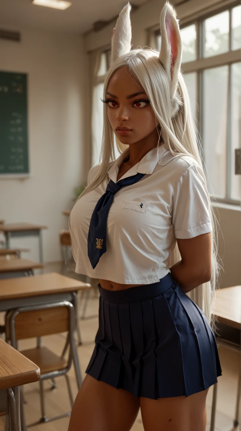 Mirko in school uniform