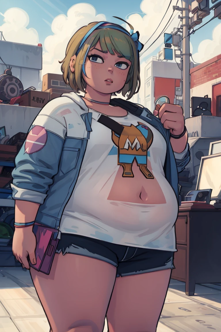 chloe price, front viewer, chloeprice_byampu(big fat body),(clothes that fit your big, fat body size).