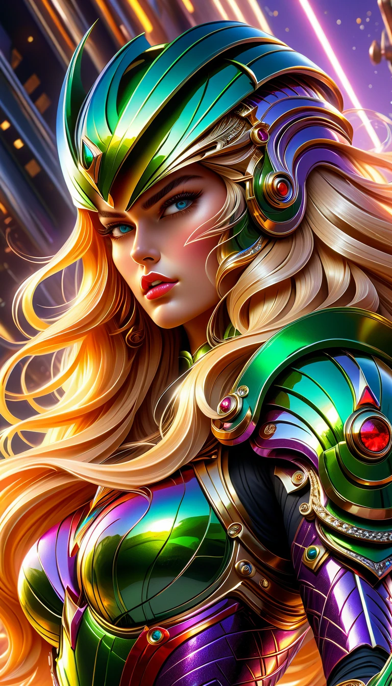Future Sci-Fi Space War,A woman wearing a helmet, Stephen Hickman, Beautiful vintage art, Mars Attacks, Gilded Lotus Princess, Published in cgsociety, The Last Day of the Universe, Queen of Persia, Kirill Leonov, By Jason A. Engel, Barbarela  