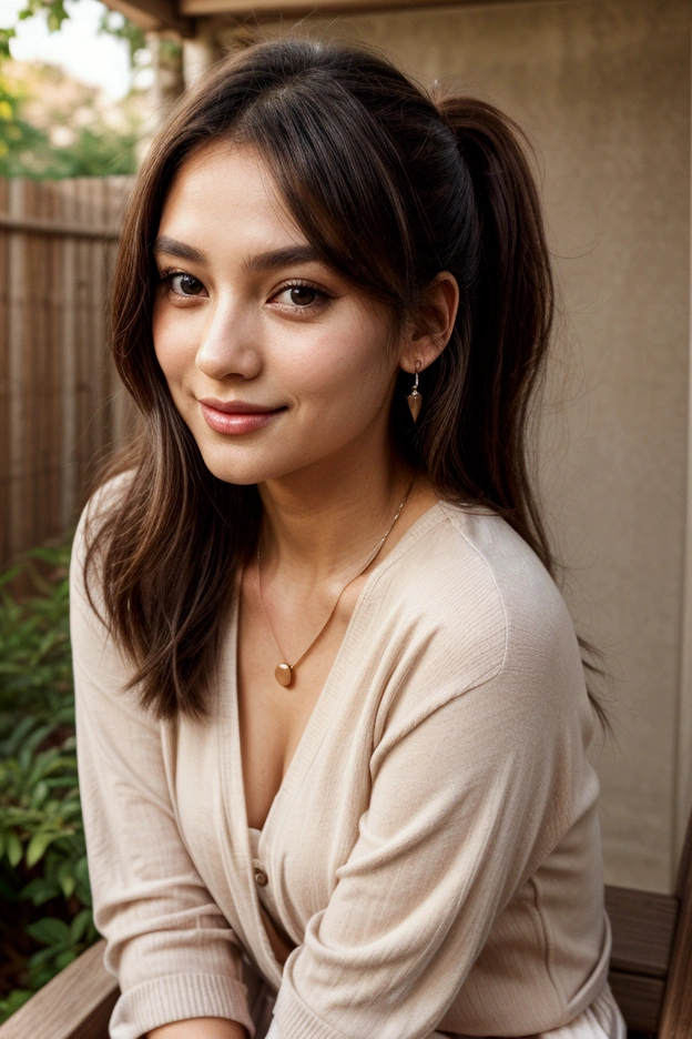 Beautiful woman 30 to 40 years old、una mujer pelirroja、cuerpo con pecas、((Cara brillante))、((((Mejillas sonrojadas))))、(((((Shy laughter)))))、De piel blanca、((Contenido obsceno))、para adultos、Pornographic graffiti、sexual attraction、absurdo、small breasts、Super high resolution、foto cruda、ren、Hermosa heces、solo、cuerpo completo、twin tail cabello、Very nice、Knitted sweater、 una minifalda、Is standing、（Fotorrealista：1.37）、mapeo de fotones、Realista、radio ciudad、Physically based representation、profundidad de campos、fondo borroso、una foto、cabello、muslos muslos、ojos chispeantes、labio brillante、Luz natural demasiado brillante.、El sol brillante、Luz solar demasiado brillante、mirando a la camara、