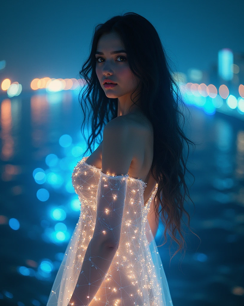 masterpiece,excellent quality,Like a mirror,cinematic experience,Extremely detailed,absurd),8K,wallpaper,(Ray Tracing),Physically Based Rendering,Super Fine,Narrow your focus,rest(1 beautiful Japanese woman),(Star:2.0),(Pretty Face),(beautiful eyes),(Perfect eyes:1.6),(Radiant Skin:1.2),(Feel free to hairstyle),(Random hair color)rest,(Super high leg jumpsuit:2.0),(Large Breasts),(Sexy thighs),(function),(plump),(front:2.0),(whole body:2.0),(look at me),(Detailed hands:2.0),(Beautiful female hands:2.0),(Portrait of a goddess,Cosmic aura,Space,rainbow particles,Diffuse reflection of light),(彼女はゆったりSpaceに浮いている:2.0)