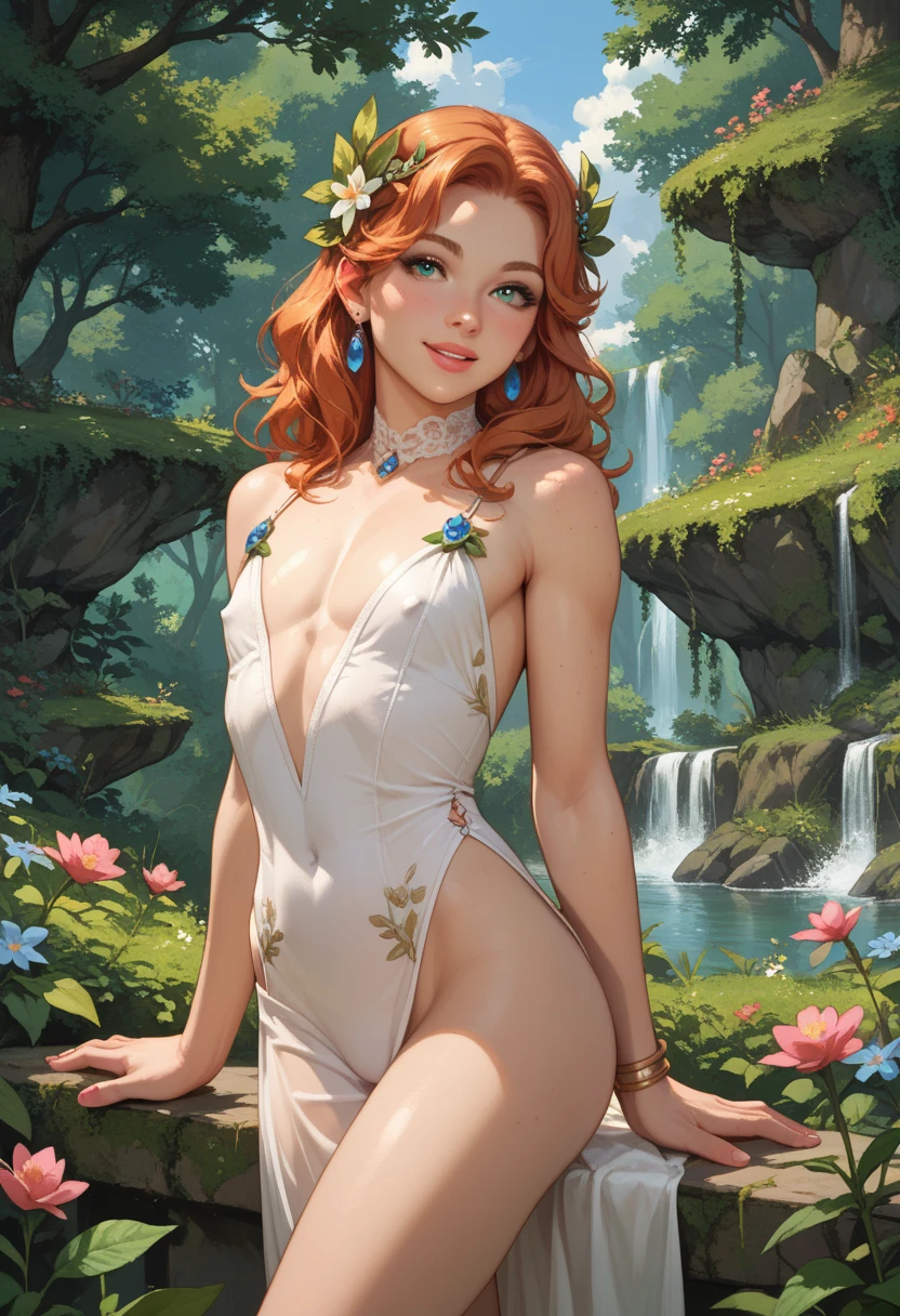 1,(1 sexy girl:1.5),16+year-old:1.5, teenager,femboy, Libido boy, Female physiognomy, elf,(elf ears), (blonde archer),

little boy,(((little boy,boy,???,??? only,,1boy,male gender))),

((blonde hair:1.5,short detailed hair,short blonde hair with a braid,braid adorned with white flowers)),(((turquoise_eyes:1.3))), intricate eyes, beautiful detailed eyes, symmetrical eyes, big eyes:1.5,'s chest,((??? body, a little chubby, good anatomy, accurate body proportions, detailed shota body for young boy:1.3,))),

Happy,((nsfw)),smile

((silk)),(tiny clothes, show skin), glowing jewelry,(bandages on his hand, moon earrings),((silk panties)),(tiny bulge on panties),(ornamental bandages on his chest and arms),(((transparent clothes:1.5))),

(Sexy pose:1.0),embarrassed,(centered,scale to fit dimensions,Rule of thirds),

(( huge crystal transparent montain, sun, crystal forest, transparent crystal flowers, kundalini, ancient source energy, universe, galaxy,)),scenery:1.25,((intricate scenery)), thick thighs, wide hips,cheeky panties,(bare legs), (bare shoulders),

(Glossy sexy ornaments),high res,sharp focus,(ultra-detailed,extremely detailed),(photorealistic artwork:1.37),(extremely detailed CG unity 8k wallpaper),(((vibrant colors, vibrant theme))),(intricate),(masterpiece),(best quality), artistic photography,(photography taken by slur),(intricate background), perfect rendered face, perfect face details, realistic face,photo-realistic,analog style,((intricate detail)),(((realism))),
(nsfw:0.55), ((flat chested, flat stomach, baby face)), (((vibrant colors))),((3d)), (intense colors)