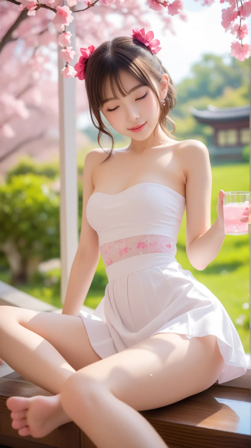 Completely naked、topless、beautiful breasts、normal breasts、bottomless、All naked、naked、No underwear、not wearing anything、short bob、loose curly hair、I was injured、bleed、alone,  idol face,cute、18-year-old、Japanese、 delicate girl, Frank, Sophisticated, thin arms,  innocent eyes, cheek,   shiny pink lips、Keep your lips open、depth of field movie light、blurred background、目 focuokeh dof、professional lighting、soft light、(NSFW:1.1)、bodice subian、beautiful feet、asuka saito、body photo、standing、standing、injury,bleed、bodice subian,standing、 masturbation, juice,saliva trace,body fluid、A painful look、hold back defecation、leaking、thin、traces of being attacked、I&#39;m about to have my underwear taken off、