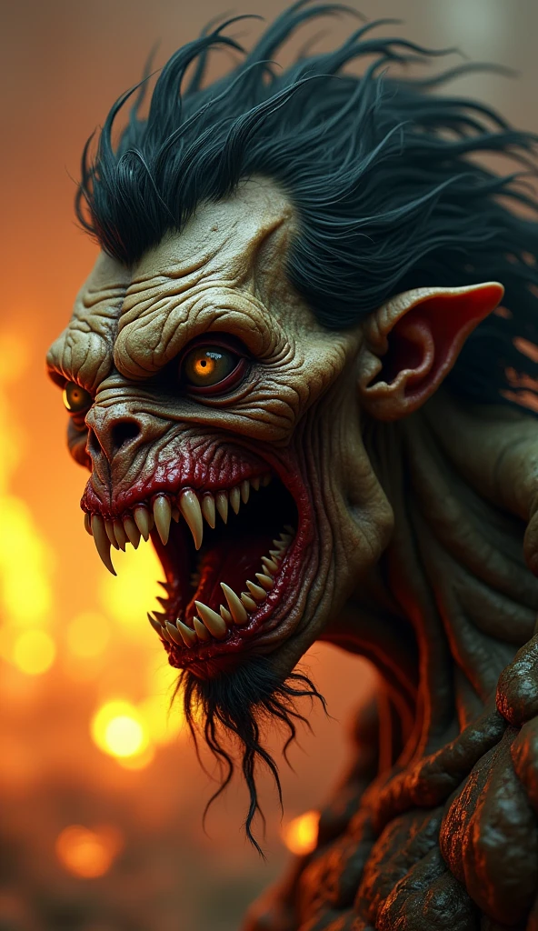 Horror movie photos,Full body image,Creature-like,the nose is long、The whole body is red,Sharp Eyes、Fine wrinkles on the face、Sharp Fanguscular,Yellow eyes、Tattered clothes、Wearing geta、Beads around the neck、Black feathers on the back. Shallow depth of field., Vignette, Very detailed, High budget, Bokeh, CinemaScope, Sulky, amazing, nice, Film Grain, Creepy, Anxious, dark, Creepyな, Suspenseful, strict, Very detailed
情報