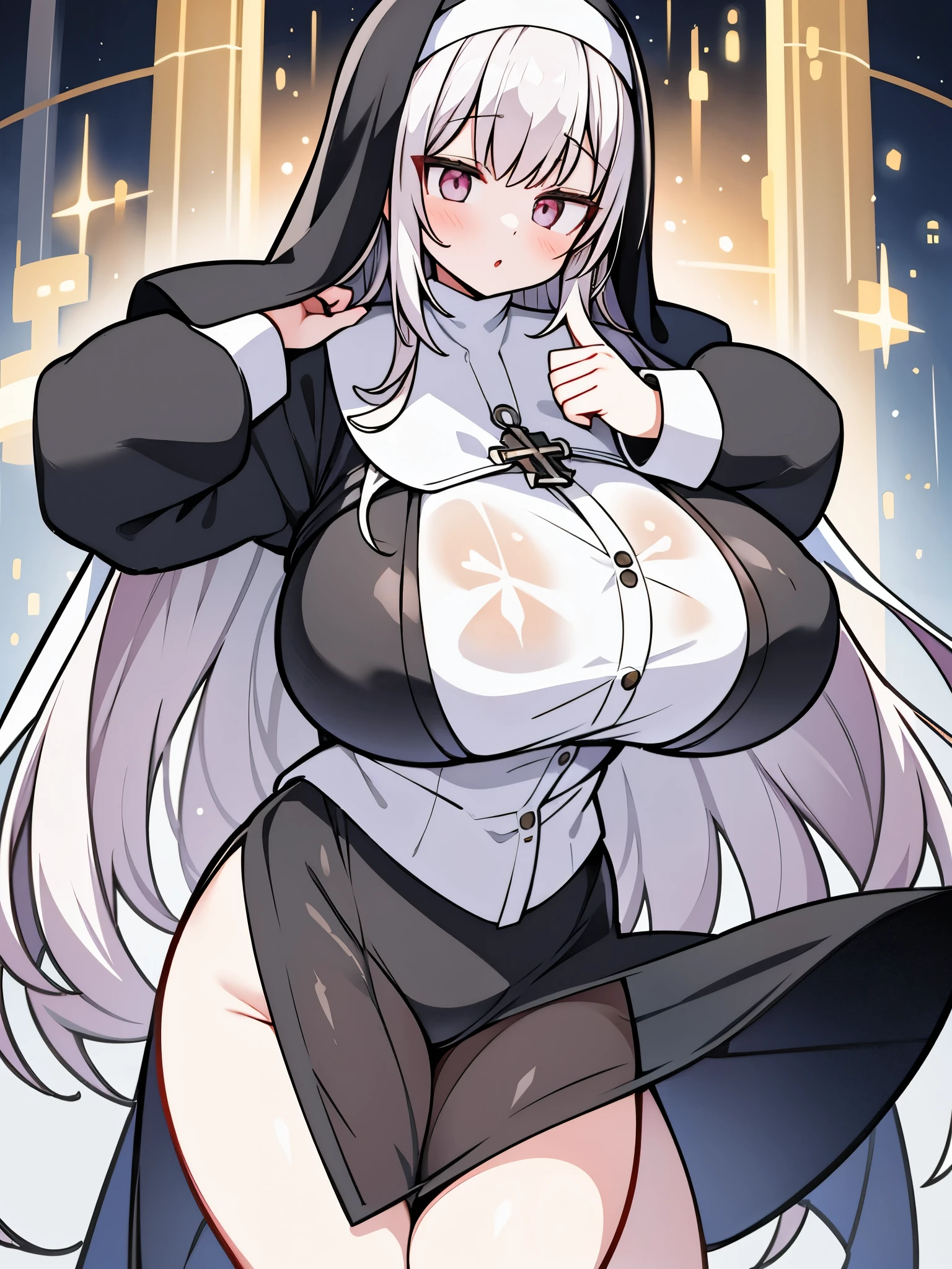 Enterprise, tight shirt, busty, seductive, thick thighs, realistic, best quality, masterpiece, ultra detail, ultra high res