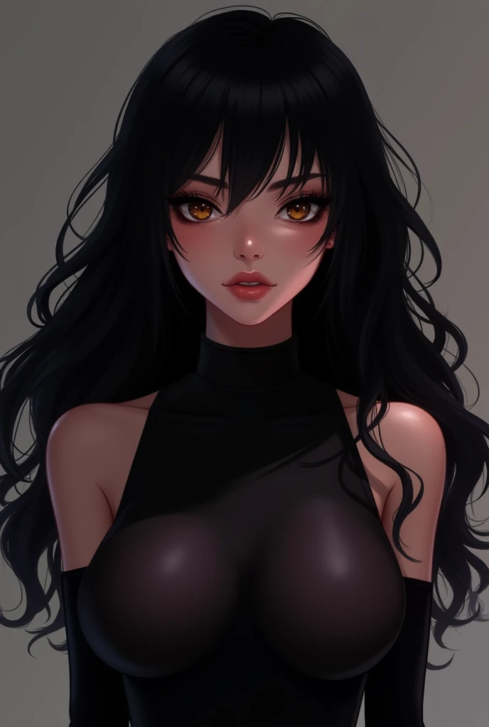 masterpiece,best quality,ultra-detailed,2girl,solo,crow,upper body,dark style,black hair ,horror theme, nude, sitting, legs spread wide open showing pussy,