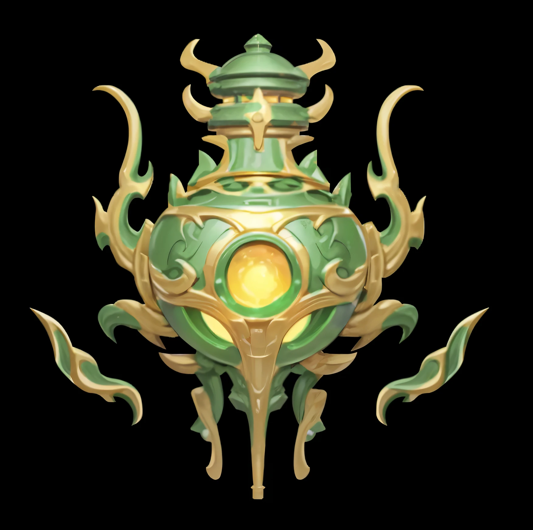 sculpture，（masterpiece），（ Best Quality ），（ super detailed） game icon，masterpiece， no one，  game icon， Chinese style，Q version icon 