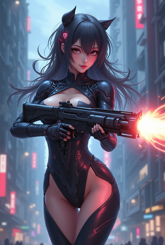 NSFW,Manga,squatting,spread legs,Cyborg Woman to NSFW,MILF,voluptuous,erotic posing,fantrome,Hentai,kawaii,Stylish,pussy,busty,Glamour,white tones,Psychedelic Costume,Armored,Cyberpunk dystopian girl,Fantastic Dystopia,Dystopian landscape,bladerunner,Ghost in the Shell,Photorealistic,Psychedelic and colorful tones,Posing,Armed,guns,arma,masutepiece,ultimate detailed,8K,Detailed background