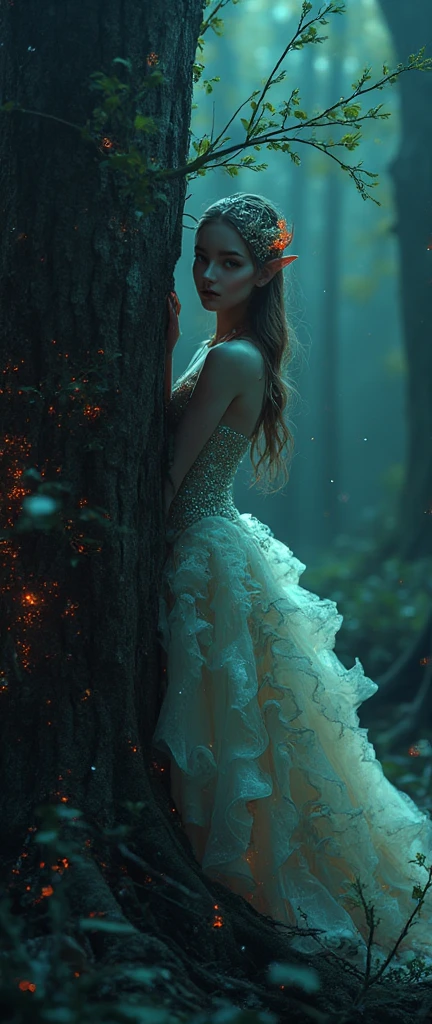 One day, while walking the paths of the enchanted forest in search of adventures, Alexios found Greece, a young woman of mystical origin, Known in the stories as a lady of extraordinary beauty and charisma. Greece was a woman who seemed to walk between the worlds, with a vitality that exceeded the limits of ordinary reality. Her eyes were stars that reflected the promise of the unknown