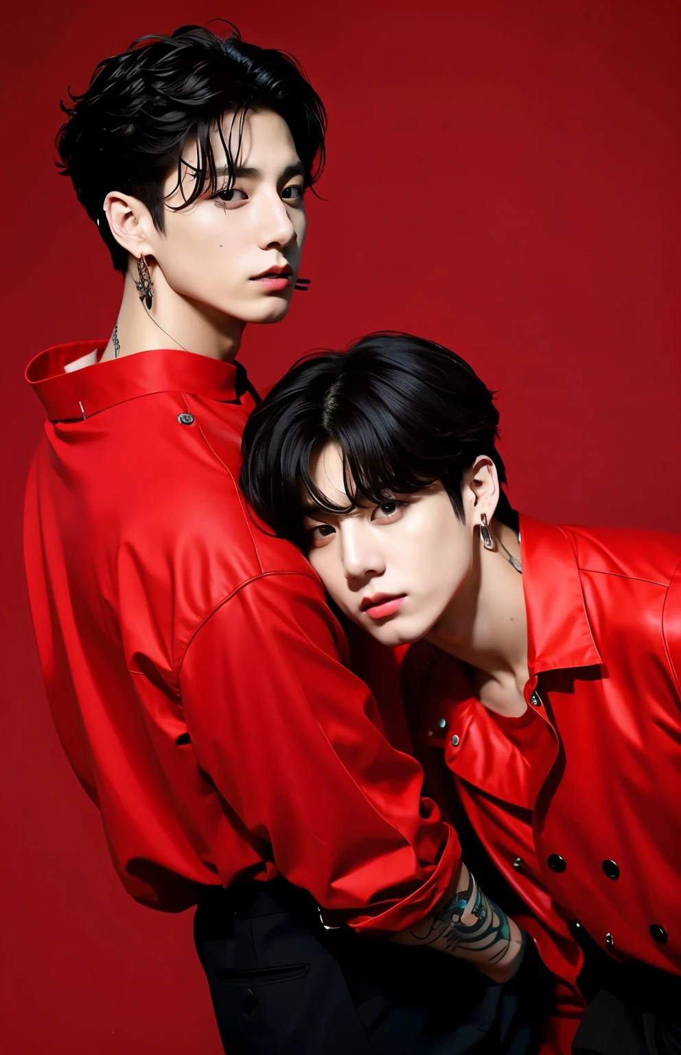 Jungkook bts, Muscular, Male and marked and Jimin bts, Muscular