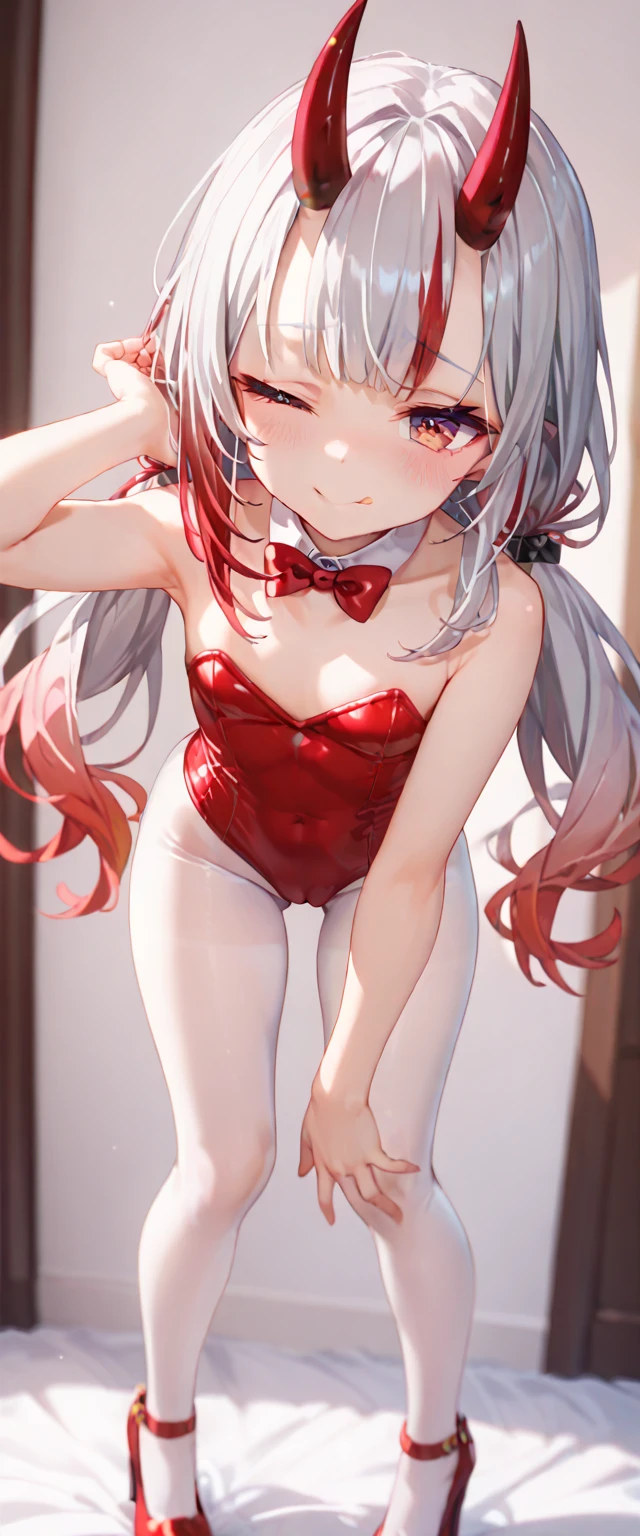 Most beautiful tall showing her body Little clothing long red hair blue eyes