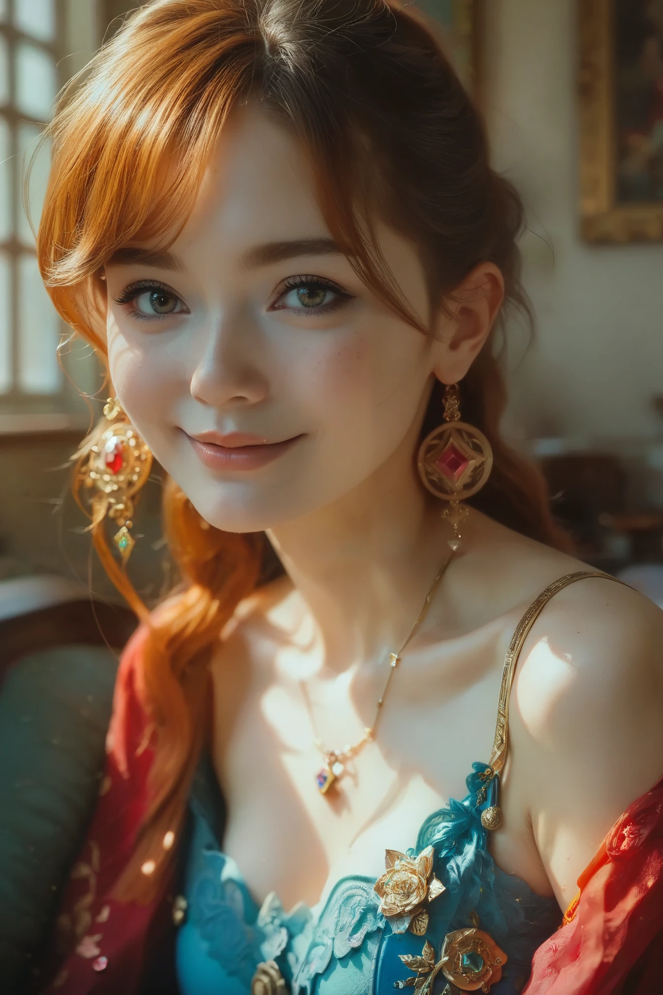(( top quality )), ((masterpiece)), ( Details), 1girl, sexy、Very young girl、 cute face、A charming expression
